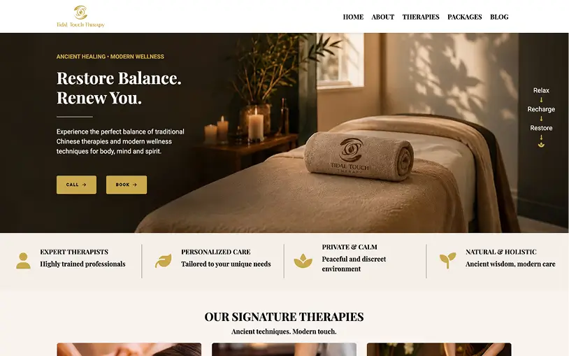 Tidal Touch Therapy