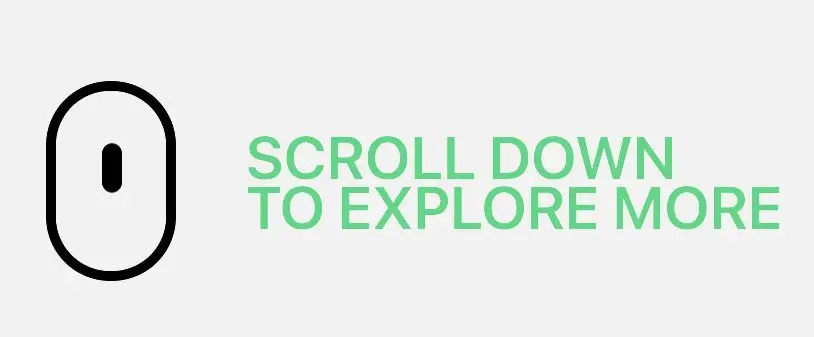 Create animated scroll down mouse affect using HTML and CSS only